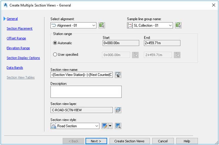 create-multiple-section-views-general